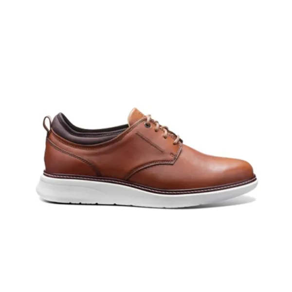 New Samuel Hubbard Rafael Lace-Up Nubuck Sneakers Tan