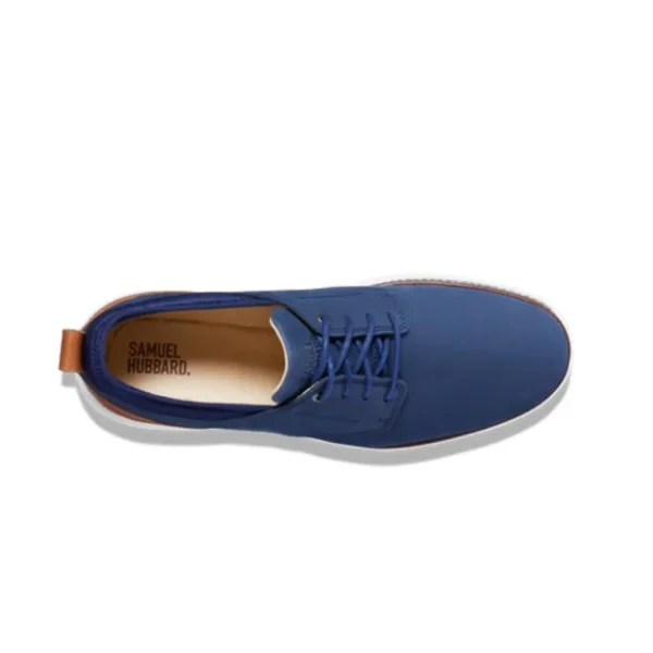 samuel_hubbard_rafael_lac_2-1.webp Best Samuel Hubbard Rafael Lace-Up Nubuck Sneakers Navy