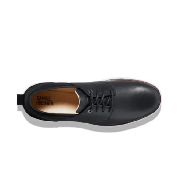 samuel_hubbard_rafael_lac_2.webp Best Sale Samuel Hubbard Rafael Lace-Up Nubuck Sneakers Black
