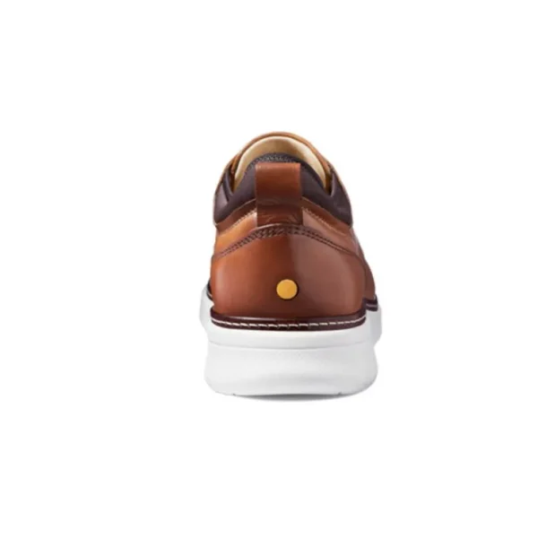 New Samuel Hubbard Rafael Lace-Up Nubuck Sneakers Tan