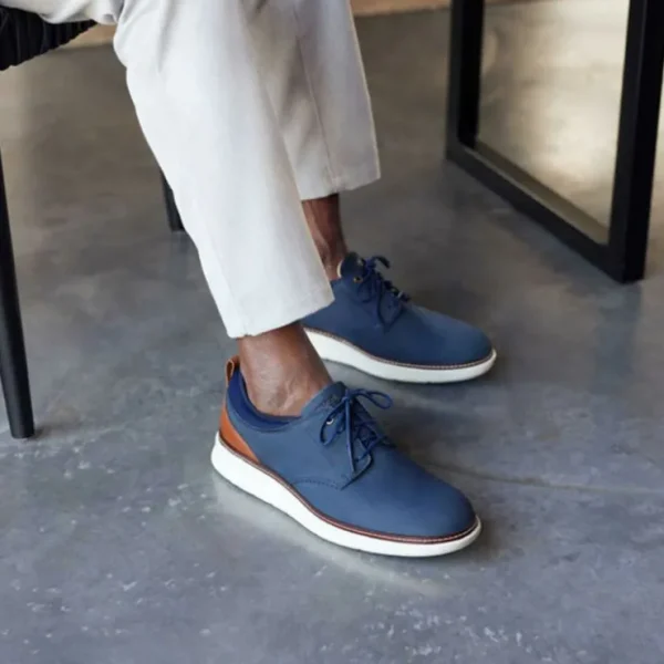 samuel_hubbard_rafael_lac_4-1.webp Best Samuel Hubbard Rafael Lace-Up Nubuck Sneakers Navy