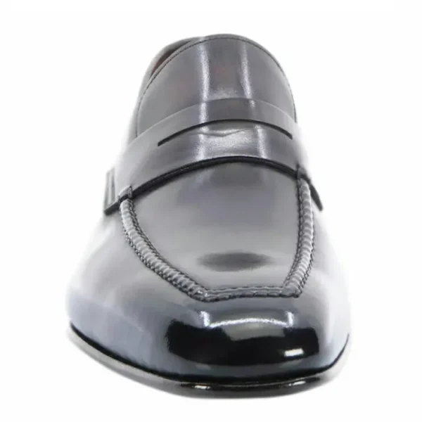 santoni_fox__penny_loafer_2.webp New Santoni Fox 1 Penny Loafers Black