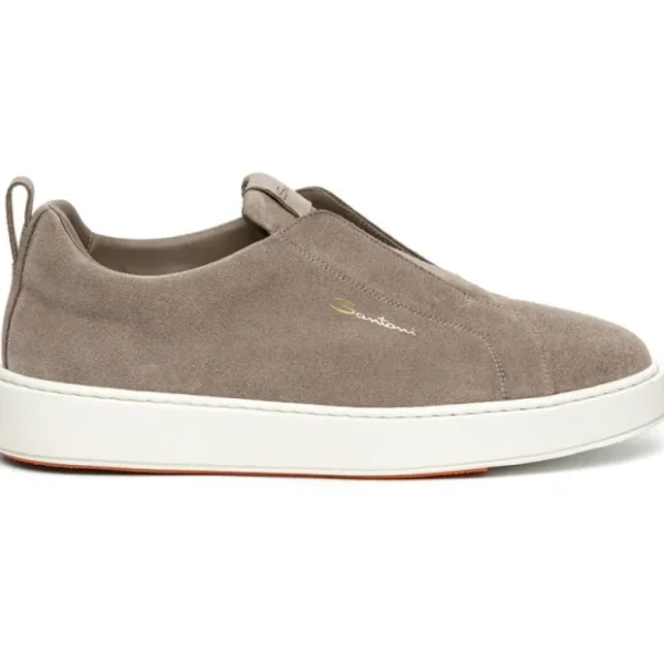 santoni_victorseym_suede__0-1.webp Cheap Santoni VICTOR-SEYM45 Suede Slip-On Sneaker Brown