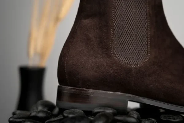 stemar_ancona_suede_chels_6.webp Store Stemar Ancona Suede Chelsea Boots Dark Brown DarkBrown