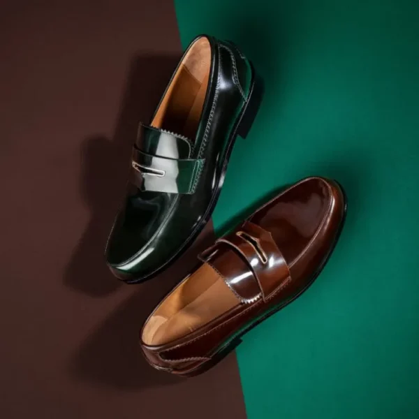 superglamourous_balmoral__4-1.webp Clearance Superglamourous Balmoral Brushed Loafers Brown