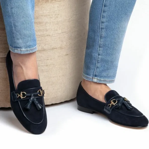 superglamourous_bruno_vel_5.webp Shop Superglamourous Bruno Velukid Slippers Navy