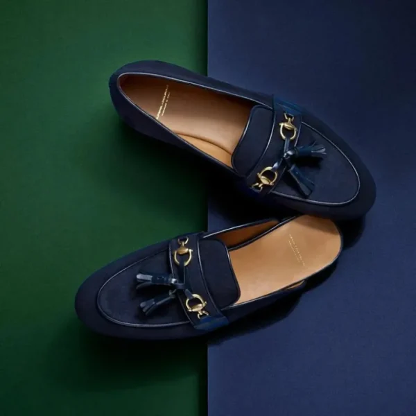 superglamourous_bruno_vel_6.webp Shop Superglamourous Bruno Velukid Slippers Navy