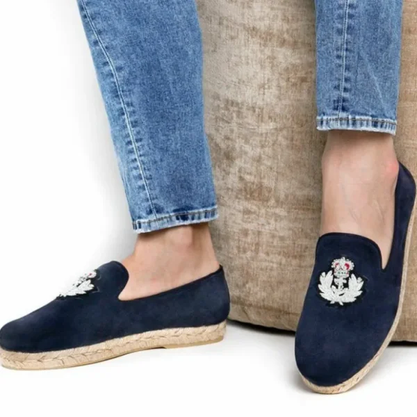Sale Superglamourous Colony Softy Rope Espadrilles Navy