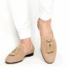 Discount Superglamourous Louis Velukid Slippers Beige