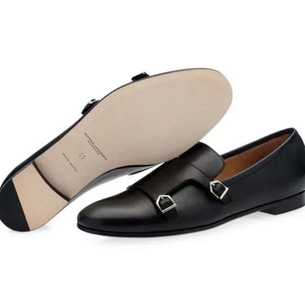 Sale Superglamourous Odilon Nappa Loafers Black