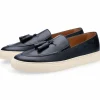 Hot Superglamourous Philippe Nappa Skate Sneakers Navy