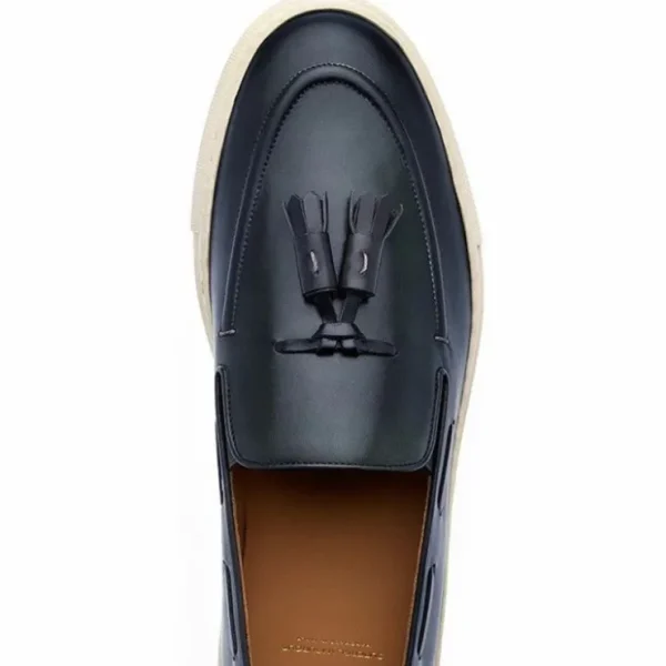 superglamourous_philippe__2-11.webp Hot Superglamourous Philippe Nappa Skate Sneakers Navy