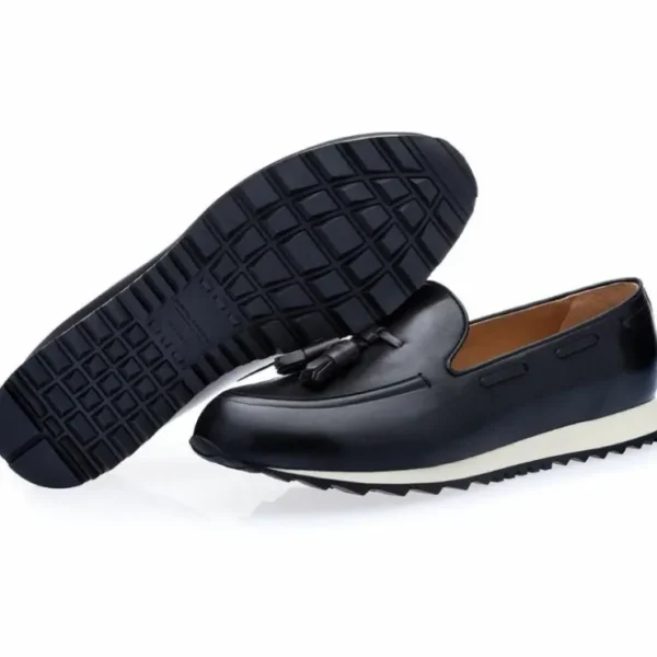 Best Sale Superglamourous Philippe Nappa Active Sneakers Black