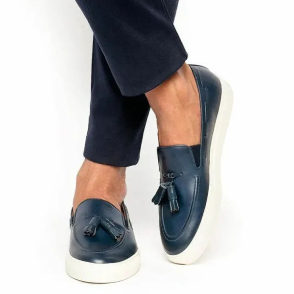 superglamourous_philippe__3-11.webp Hot Superglamourous Philippe Nappa Skate Sneakers Navy
