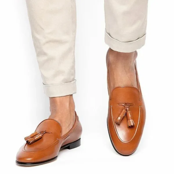 superglamourous_philippe__3-2.webp Clearance Superglamourous Philippe Nappa Loafers Cognac
