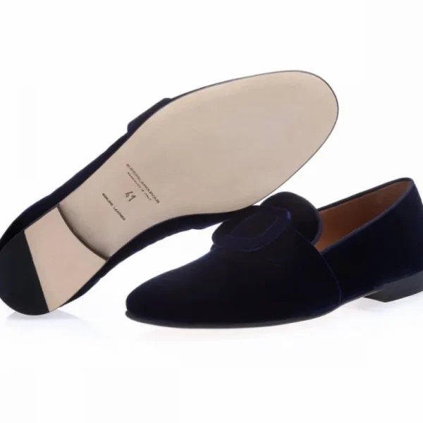 superglamourous_savoy_vel_1.webp Sale Superglamourous Savoy Velour Slippers Navy