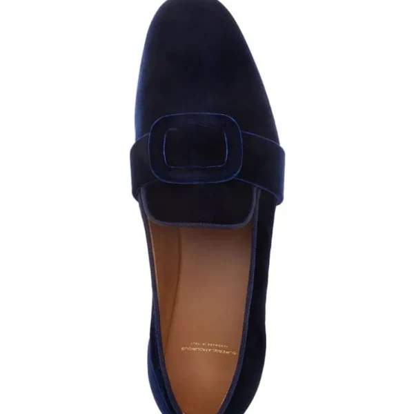 superglamourous_savoy_vel_3.webp Sale Superglamourous Savoy Velour Slippers Navy