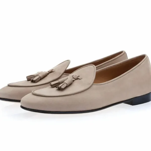 superglamourous_tangerine_0-10.webp Clearance Superglamourous Tangerine 2 Nabuk Belgian Loafers Taupe