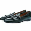 Best Superglamourous Tangerine 7 Brushed Belgian Loafers Green