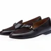 Discount Superglamourous Tangerine 12 Cordovan Belgian Loafers Brown