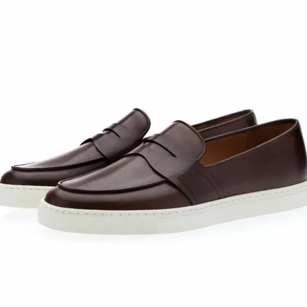 New Superglamourous Tangerine 9 Toledo Skate Sneakers Cocoa