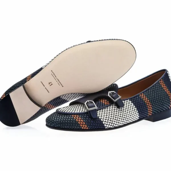 superglamourous_tangerine_1-26.webp Outlet Superglamourous Tangerine 7 Tetris Belgian Loafers Navy