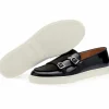 Discount Superglamourous Tangerine 7 Brushed Skate Sneakers Black