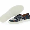 Outlet Superglamourous Tangerine 7 Tetris Skate Sneakers Navy