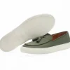 Shop Superglamourous Tangerine 2 Skate Nabuk Sneakers Sage