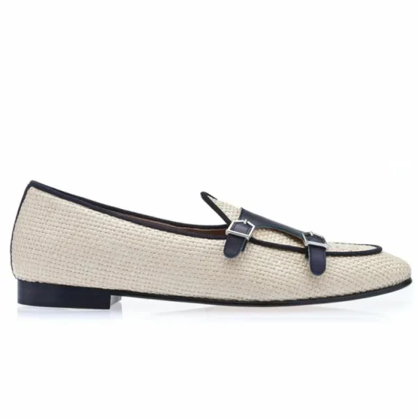 superglamourous_tangerine_2-24.webp Sale Superglamourous Tangerine 7 Rafia Belgian Loafers White