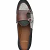 Outlet Superglamourous Tangerine 7 Tetris Belgian Loafers Green