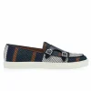 Outlet Superglamourous Tangerine 7 Tetris Skate Sneakers Navy