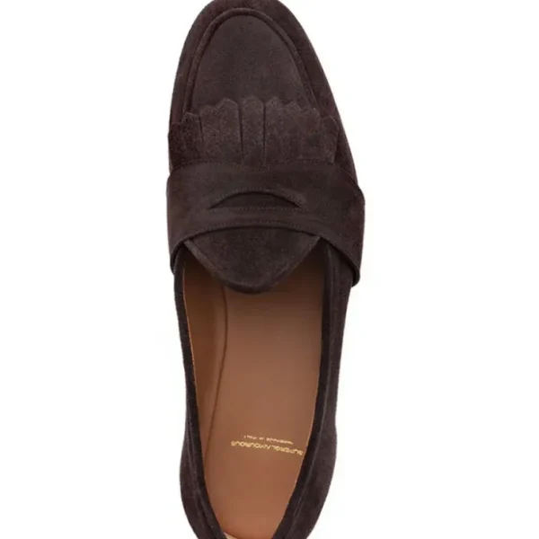 Hot Superglamourous Tangerine 10 Gorain Belgian Loafers Cocoa