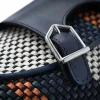 Outlet Superglamourous Tangerine 7 Tetris Belgian Loafers Navy