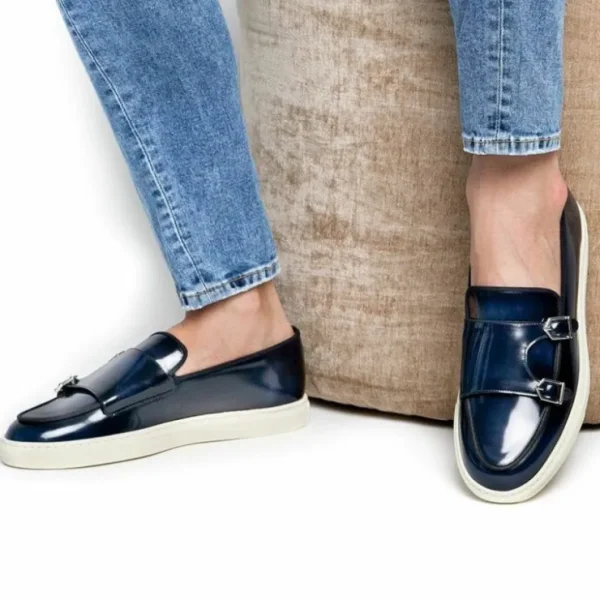 superglamourous_tangerine_4-53.webp Store Superglamourous Tangerine 7 Brushed Skate Sneakers Navy