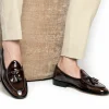 Store Superglamourous Tangerine 8 Brushed Belgian Loafers Cocoa