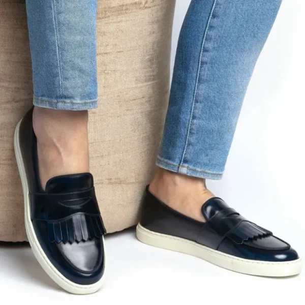 superglamourous_tangerine_5-26.webp Outlet Superglamourous Tangerine 10 Cordovan Skate Sneakers Navy