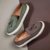 Shop Superglamourous Tangerine 2 Skate Nabuk Sneakers Sage