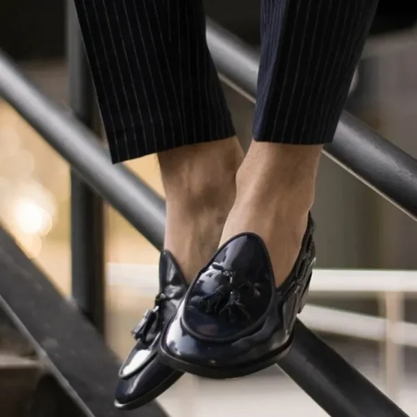 superglamourous_tangerine_7-9.webp Discount Superglamourous Tangerine 8 Brushed Belgian Loafers Navy