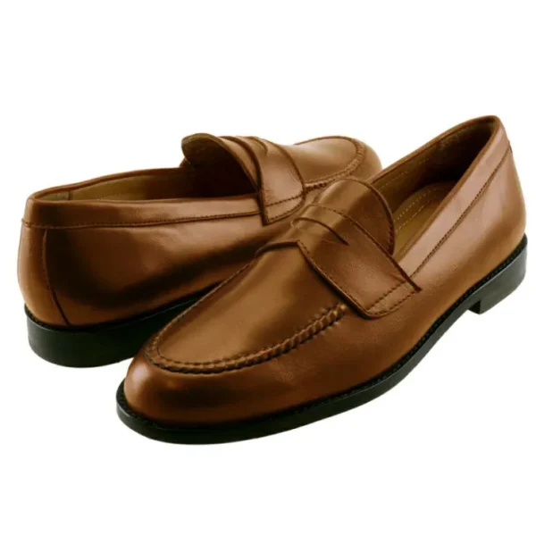 Discount T.B. Phelps TB Phelps Belmont Penny Loafer Pecan