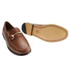 Discount T.B. Phelps TB Phelps Bridge Bit Tubular English Moccasin Tan
