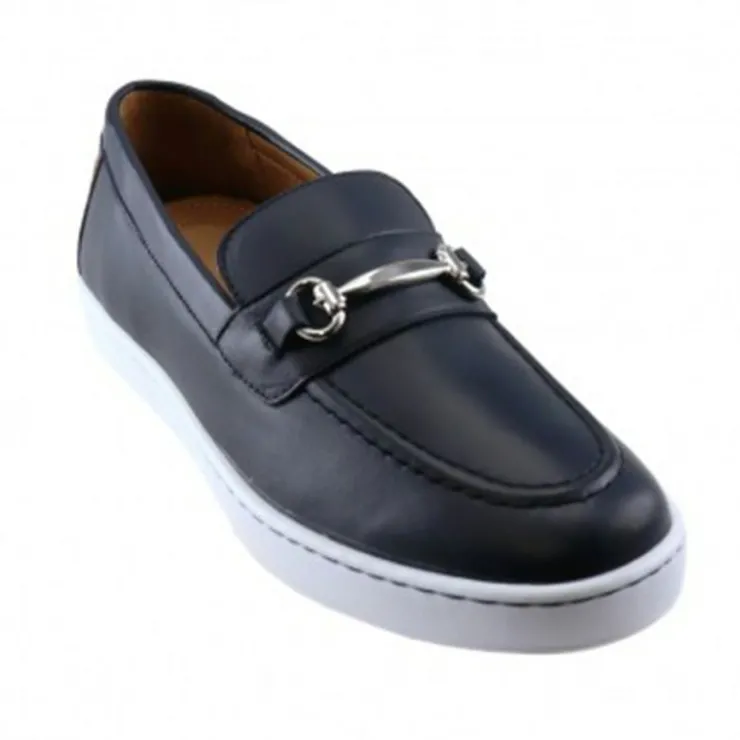 Shop T.B. Phelps TB Phelps Clubhouse Bridge Bit Sneaker Navy