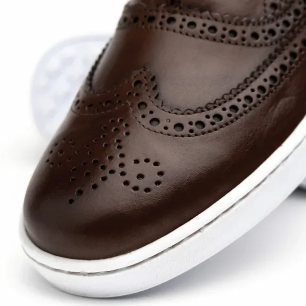 tb_phelps_clubhouse_wingt_2.webp Outlet T.B. Phelps TB Phelps Clubhouse Wingtip Sneakers Brandy