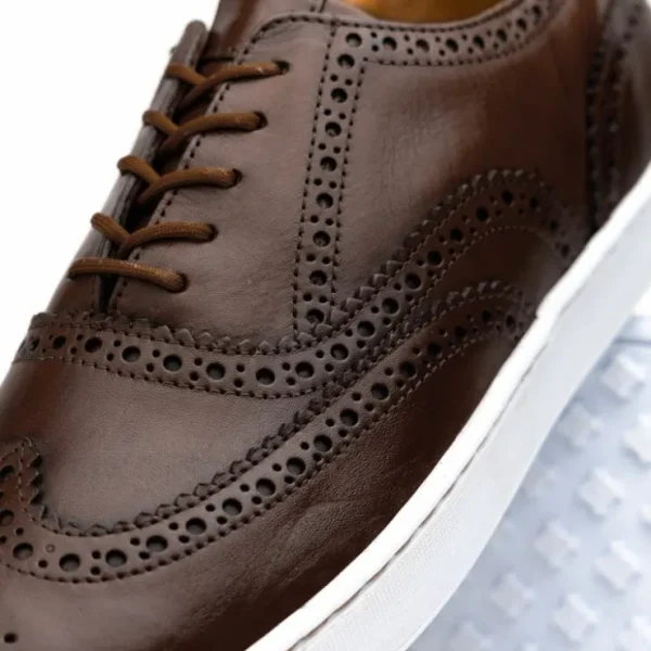 tb_phelps_clubhouse_wingt_3.webp Outlet T.B. Phelps TB Phelps Clubhouse Wingtip Sneakers Brandy