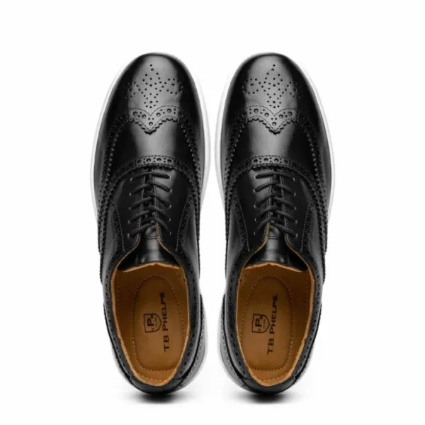 Best T.B. Phelps TB Phelps Clubhouse Wingtip Sneakers Black