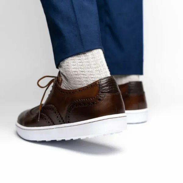 tb_phelps_clubhouse_wingt_8.webp Outlet T.B. Phelps TB Phelps Clubhouse Wingtip Sneakers Brandy