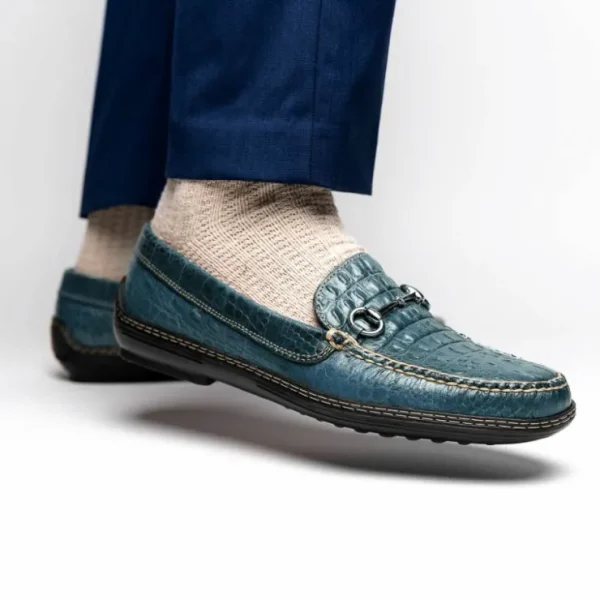 tb_phelps_croco_horsebit__6.webp Shop T.B. Phelps TB Phelps Croco Horsebit Driver Navy