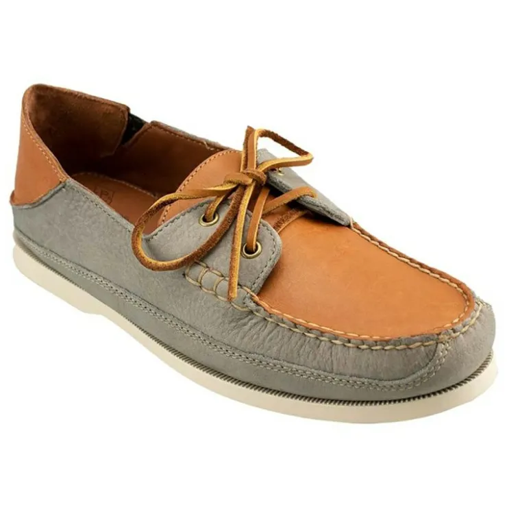 Flash Sale T.B. Phelps TB Phelps Glenn Boat Shoes Grey