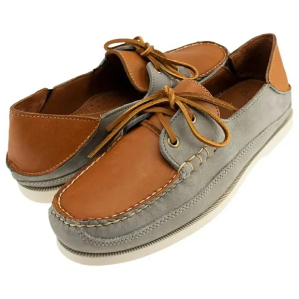 Flash Sale T.B. Phelps TB Phelps Glenn Boat Shoes Grey