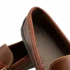 Hot T.B. Phelps TB Phelps Key West Combo Penny Loafers Briar Waxy Sport Rust Croco BriarWaxySportRustCroco